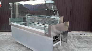 Vetrina refrigerata Bancone Frigo con 2 ripiani