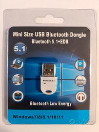 Bluetooth 5.1 EDR USB PC e Laptop 