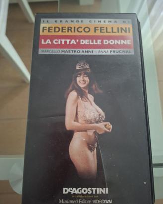 Film vhs la città delle donne di Fellini