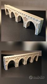 Elemento scenico Terrain wargame Medieval Bridge 