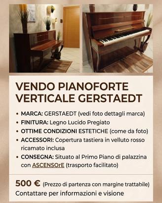 Pianoforte  euro 500