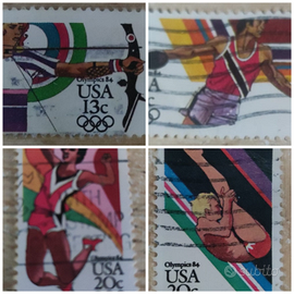 Lotto 4 Francobolli USA 1983/1984
