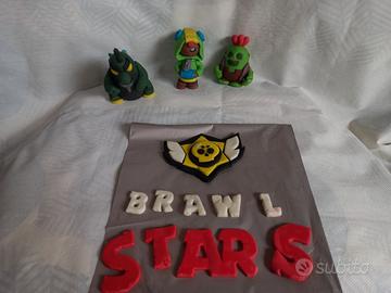 decorazioni in pasta di zucchero brawl stars