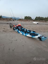 Kayak da pesca SKF bluRunner 4,20