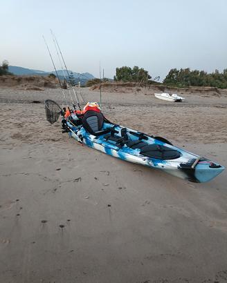 Kayak da pesca SKF bluRunner 4,20