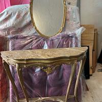 CONSOLLE E SPECCHIO primi '900