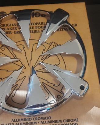 Griglia cromata in metallo 25 cm.