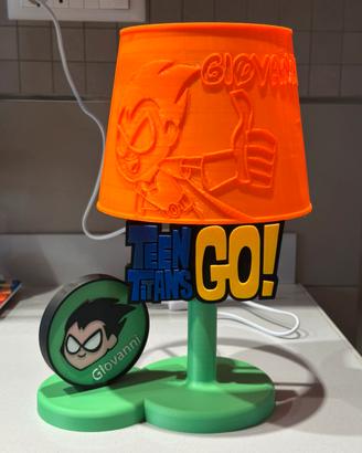 Lampada da comodino/scrivania personalizzata