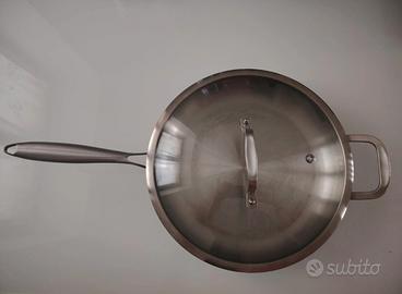 padella acciaio inox triplo strato