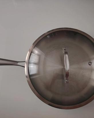 padella acciaio inox triplo strato