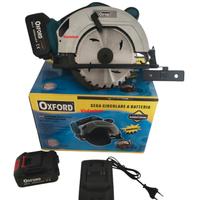 Sega circolare a batteria Oxford motore Brushless 