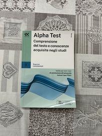 Libro Alpha Test comprensione del testo 2024/2025