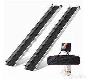 Rampa telescopica per sedia a rotelle