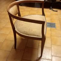 coppia poltroncine da camera da letto anni 50/60