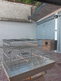 gabbia per uccelli con Nido