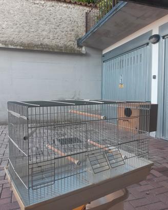 gabbia per uccelli con Nido