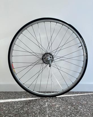 Ruota Posteriore Mozzo Campagnolo Record Flangia