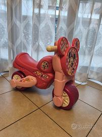 Moto bambina Minnie Rosa