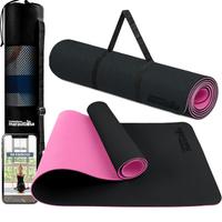 Tappetino yoga fitness antiscivolo con borsa NUOVO