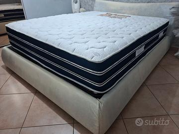 MATERASSO MATRIMONIALE MOLLE BONNEL E MEMORY FOAM 