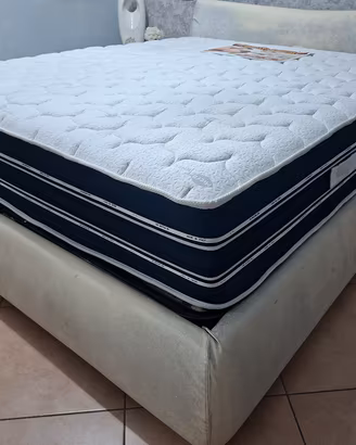 MATERASSO MATRIMONIALE MOLLE BONNEL E MEMORY FOAM 