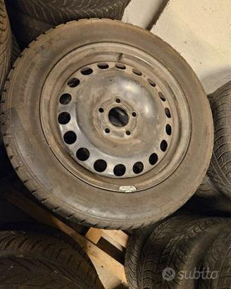 Cerchi in Ferro per Opel 5X110, invernali Nexen 20