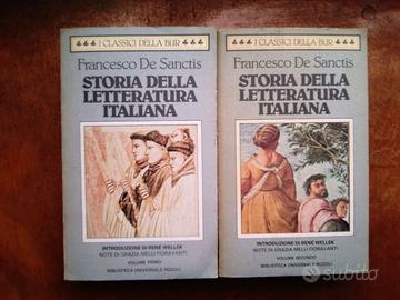 STORIA DELLA LETTERATURA ITALIANA Vol. I e II