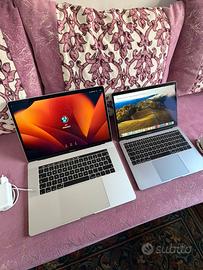 MacBook Pro 15” + MacBook Air 13”