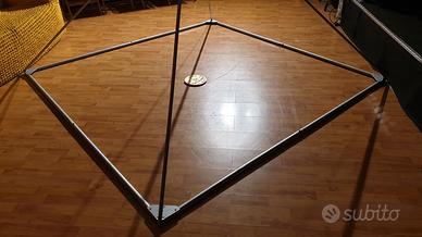 Piramide per  2,5 X 2,5 m. x Meditazioni ecc.