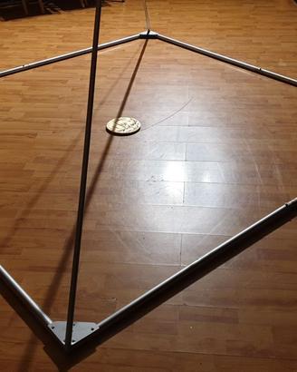 Piramide per  2,5 X 2,5 m. x Meditazioni ecc.