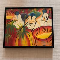 Quadro Naif Santo Domingo