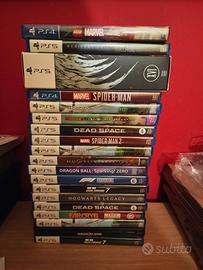 giochi PS4 ps5 singoli o lotto prezzi  descrizione