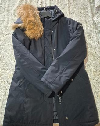 giubbotto parka e berretto