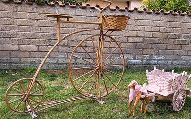 Bicicletta in vimini 