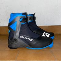 Scarpe sci da sfondo salomon