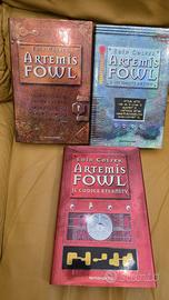 libri serie Artemis Fowl di Eoin Colfer 3 volumi