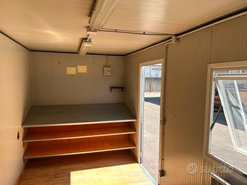 box ufficio con bagno e doccia