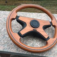 Volante in legno mozzo attacco Fiat