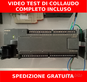 PLC Siemens CPU 226 6ES7 216-2BD21-0XB0 + VIDEO
