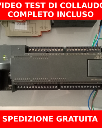 PLC Siemens CPU 226 6ES7 216-2BD21-0XB0 + VIDEO