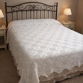 Copriletto matrimoniale uncinetto - Made in Sicily