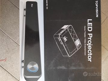 proiettore e soundbar