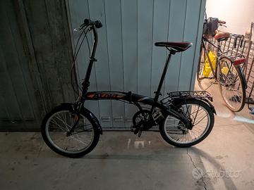 bici pieghevole Atala blu lake 20