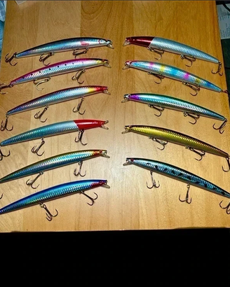 LEGGIsotto 11 Long Jerk artificiali pesca spinning