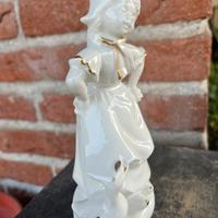 Lotto statuine ceramica soprammobile bomboniere