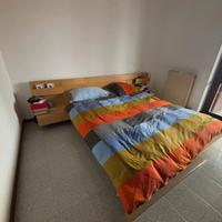 Letto matrimoniale Ikea con comodini integrati