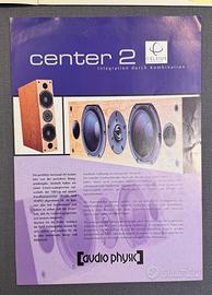 Diffusore centrale marca Audio Physic Center II