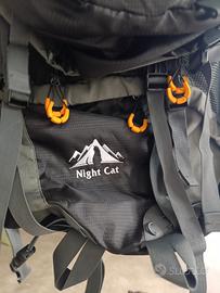 zaino night cat grigio 