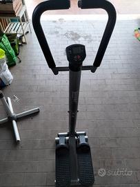 Stepper con manubri