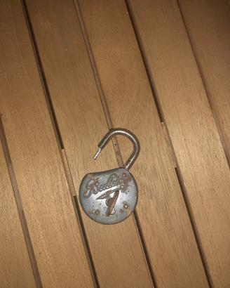 lucchetto vintage bulldog